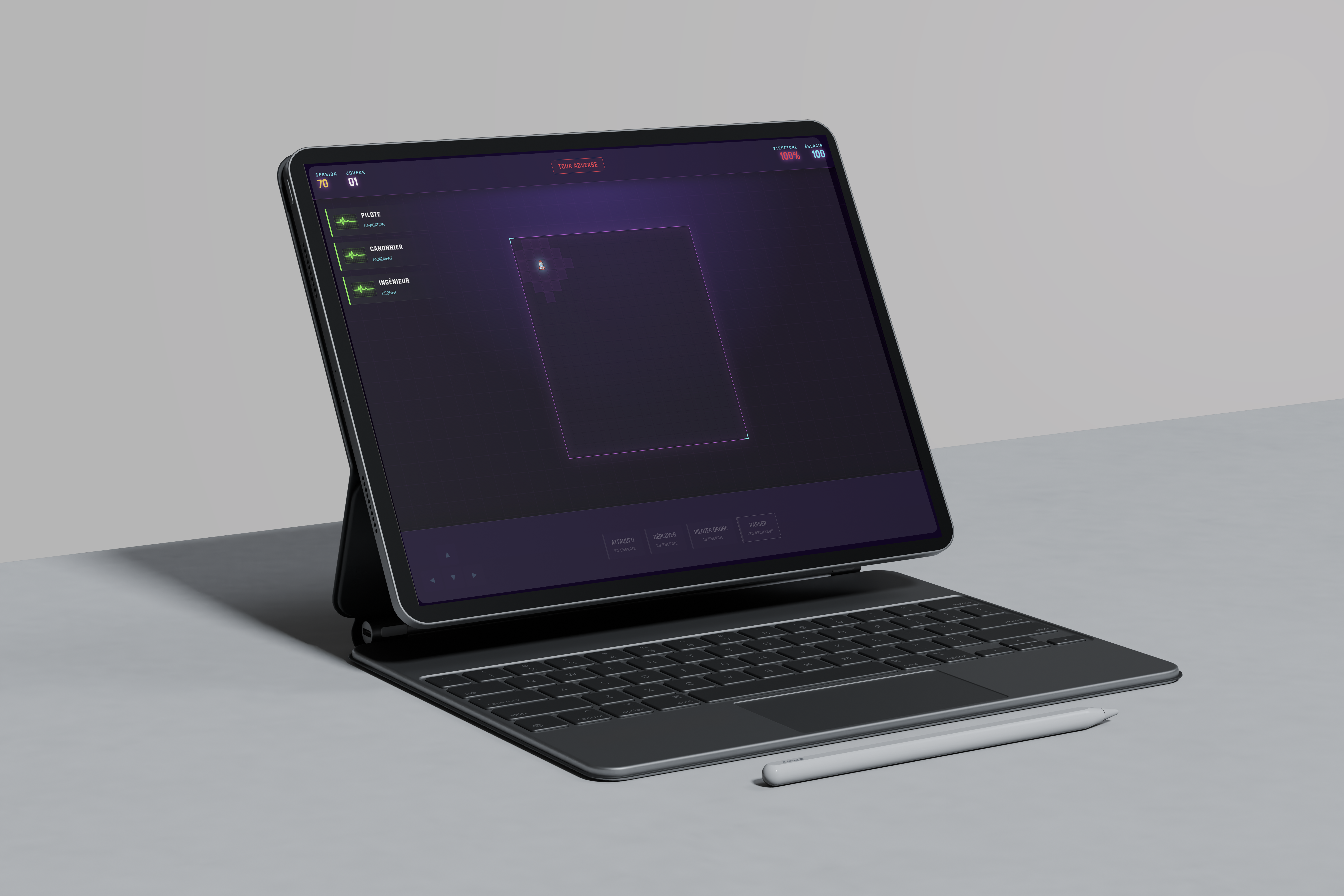 Galactic War Center Gameplay